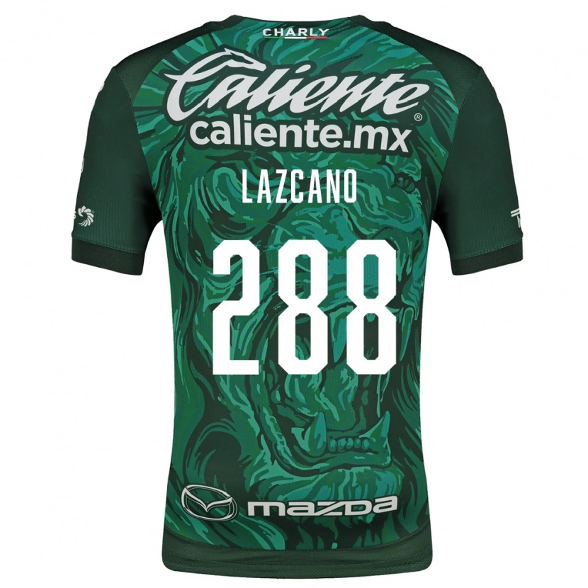 Danxen Herren Evan Lazcano #288 Grün Schwarz Heimtrikot Trikot 2026/27 T-Shirt