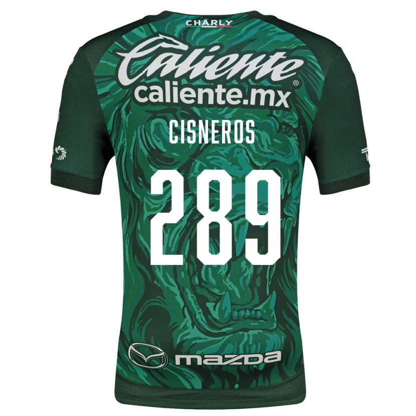 Danxen Herren Santiago Cisneros #289 Grün Schwarz Heimtrikot Trikot 2026/27 T-Shirt