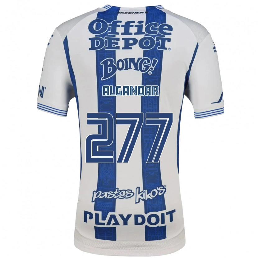 Danxen Herren Luis Algandar #277 Weiß Marineblau Heimtrikot Trikot 2026/27 T-Shirt