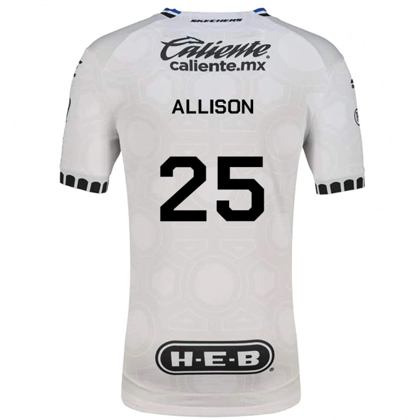 Danxen Herren Guillermo Allison #25 Weiß Schwarz Blau Heimtrikot Trikot 2026/27 T-Shirt
