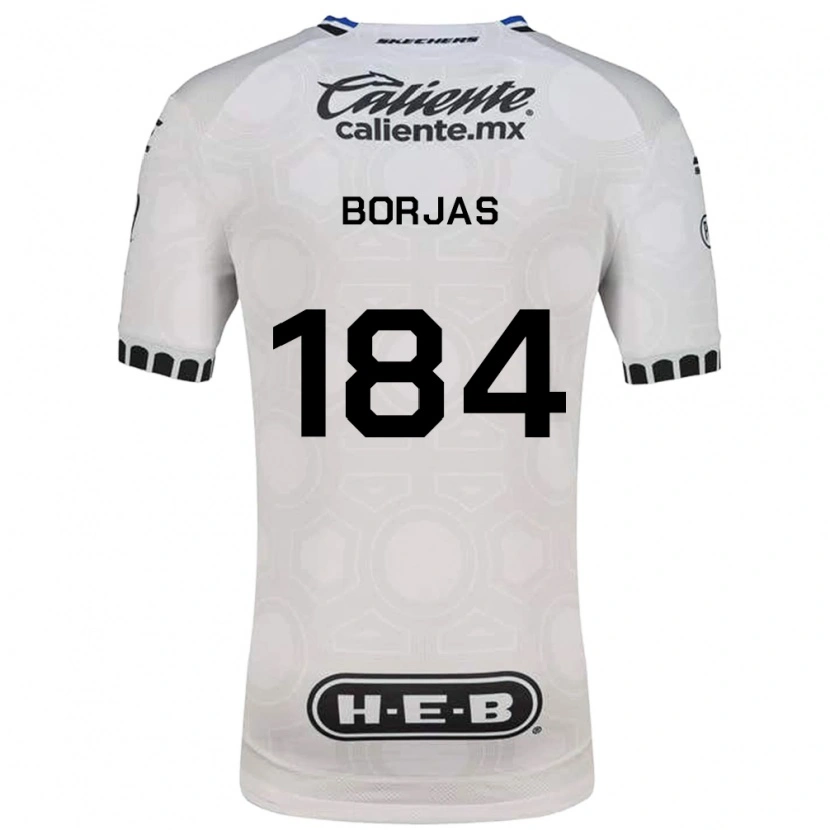 Danxen Herren Daniel Borjas #184 Weiß Schwarz Blau Heimtrikot Trikot 2026/27 T-Shirt