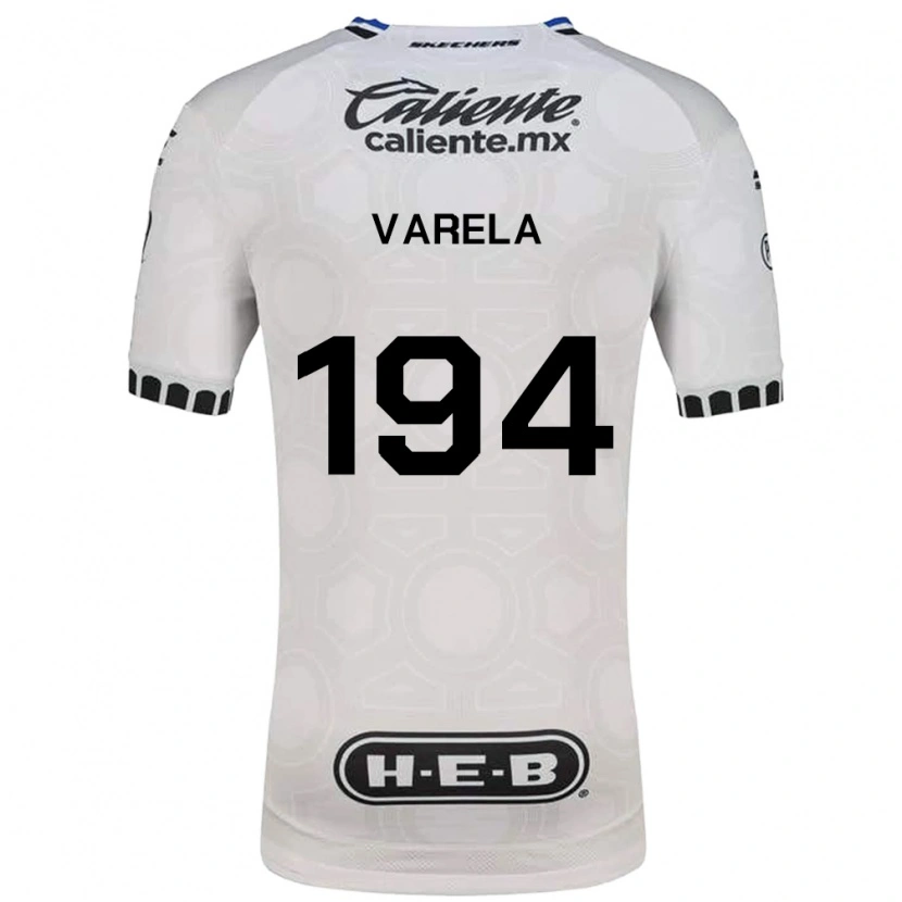 Danxen Herren José Varela #194 Weiß Schwarz Blau Heimtrikot Trikot 2026/27 T-Shirt