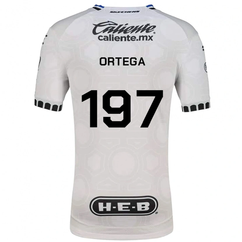 Danxen Herren Javier Ortega #197 Weiß Schwarz Blau Heimtrikot Trikot 2026/27 T-Shirt