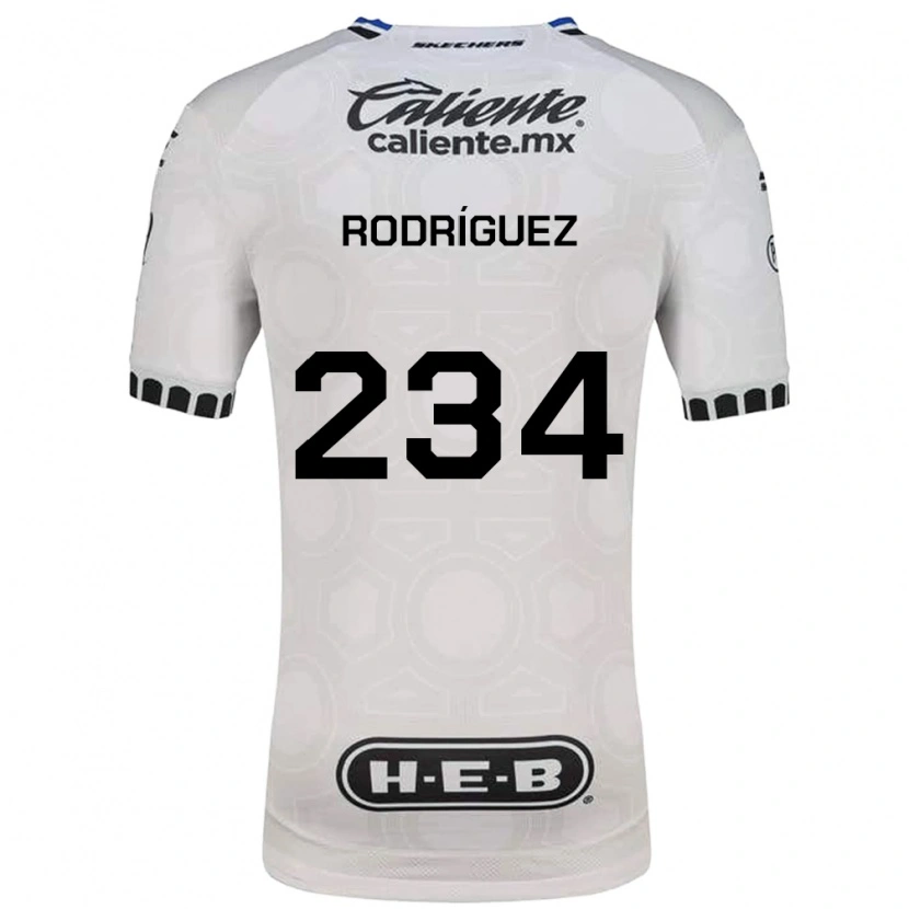 Danxen Herren Alejandro Rodríguez #234 Weiß Schwarz Blau Heimtrikot Trikot 2026/27 T-Shirt