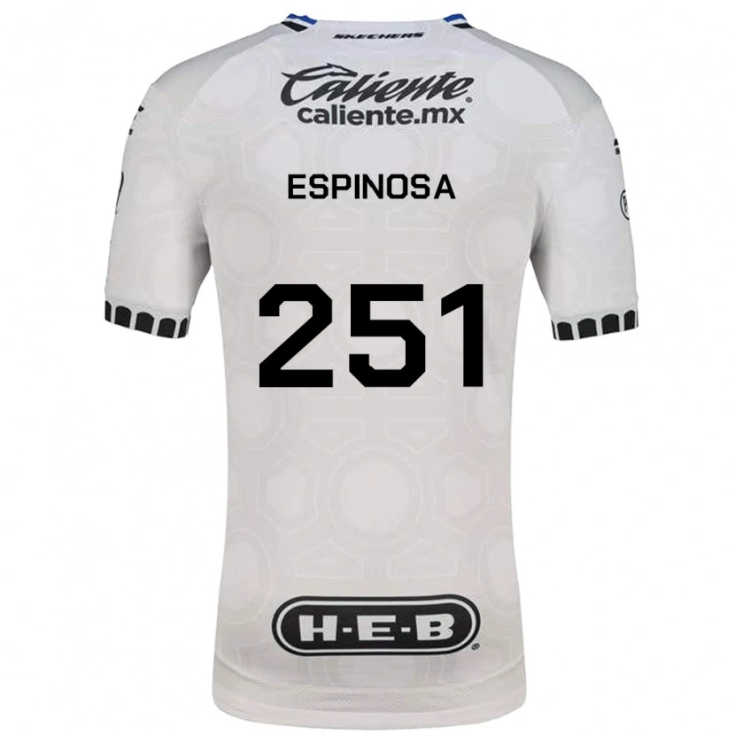 Danxen Herren Alexis Espinosa #251 Weiß Schwarz Blau Heimtrikot Trikot 2026/27 T-Shirt