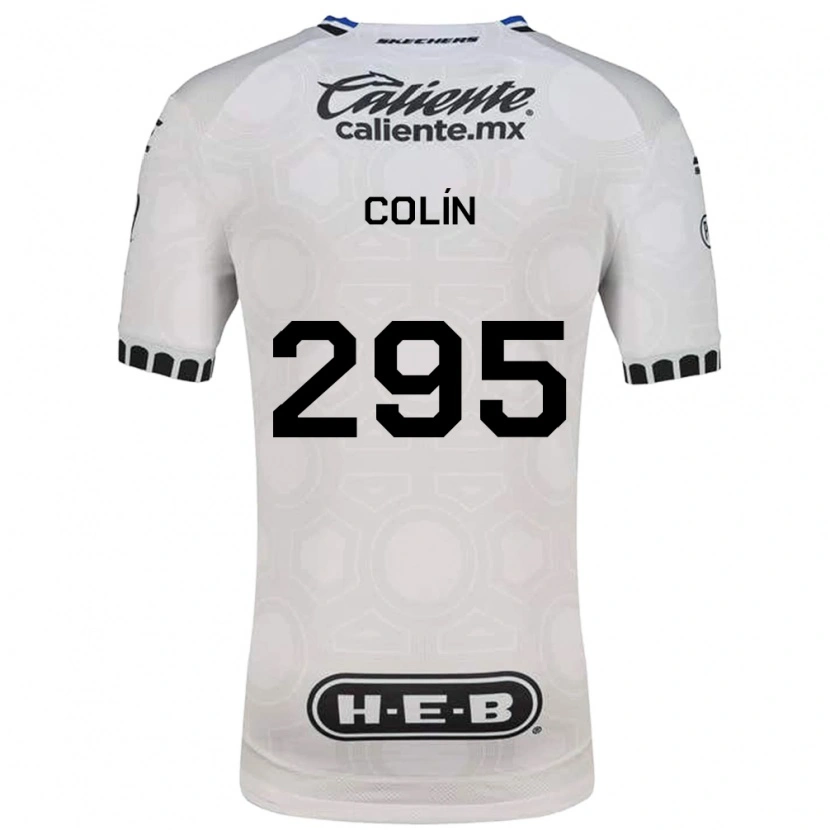 Danxen Herren Osvaldo Colín #295 Weiß Schwarz Blau Heimtrikot Trikot 2026/27 T-Shirt