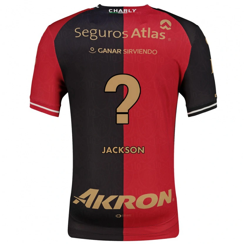 Danxen Herren Joaquín Jackson #0 Rot Schwarz Braun Heimtrikot Trikot 2026/27 T-Shirt