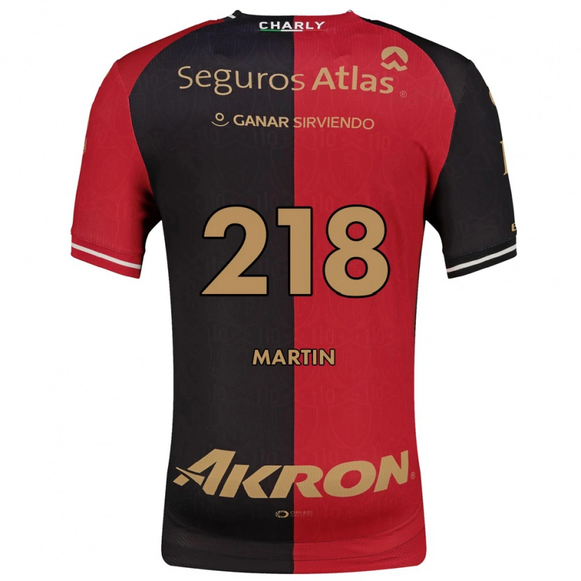 Danxen Herren Jorge San Martín #218 Rot Schwarz Braun Heimtrikot Trikot 2026/27 T-Shirt