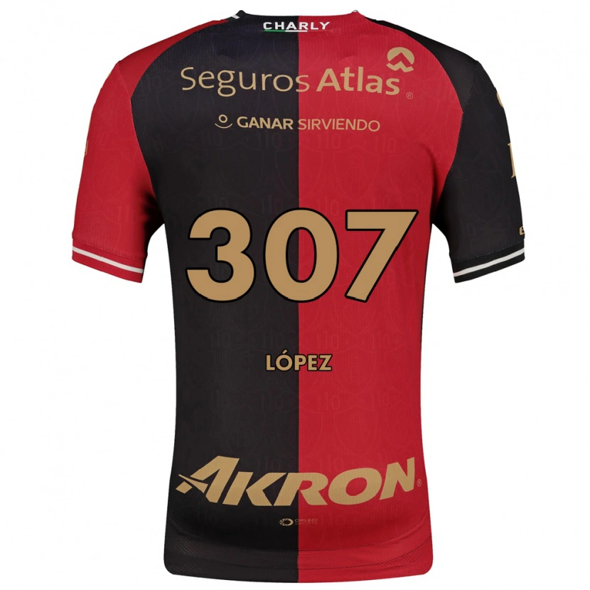 Danxen Herren Said López #307 Rot Schwarz Braun Heimtrikot Trikot 2026/27 T-Shirt