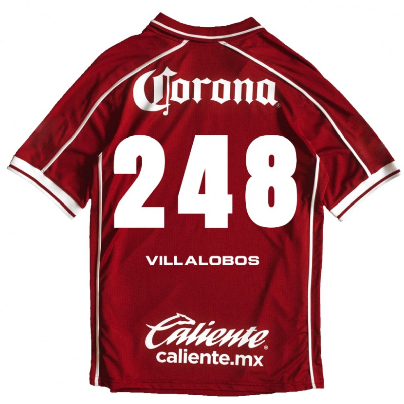 Danxen Herren José Villalobos #248 Weiß Rot Heimtrikot Trikot 2026/27 T-Shirt