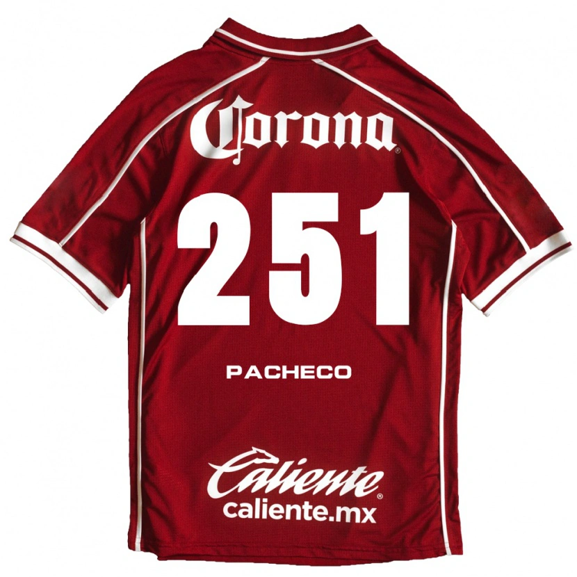 Danxen Herren Yael Pacheco #251 Weiß Rot Heimtrikot Trikot 2026/27 T-Shirt