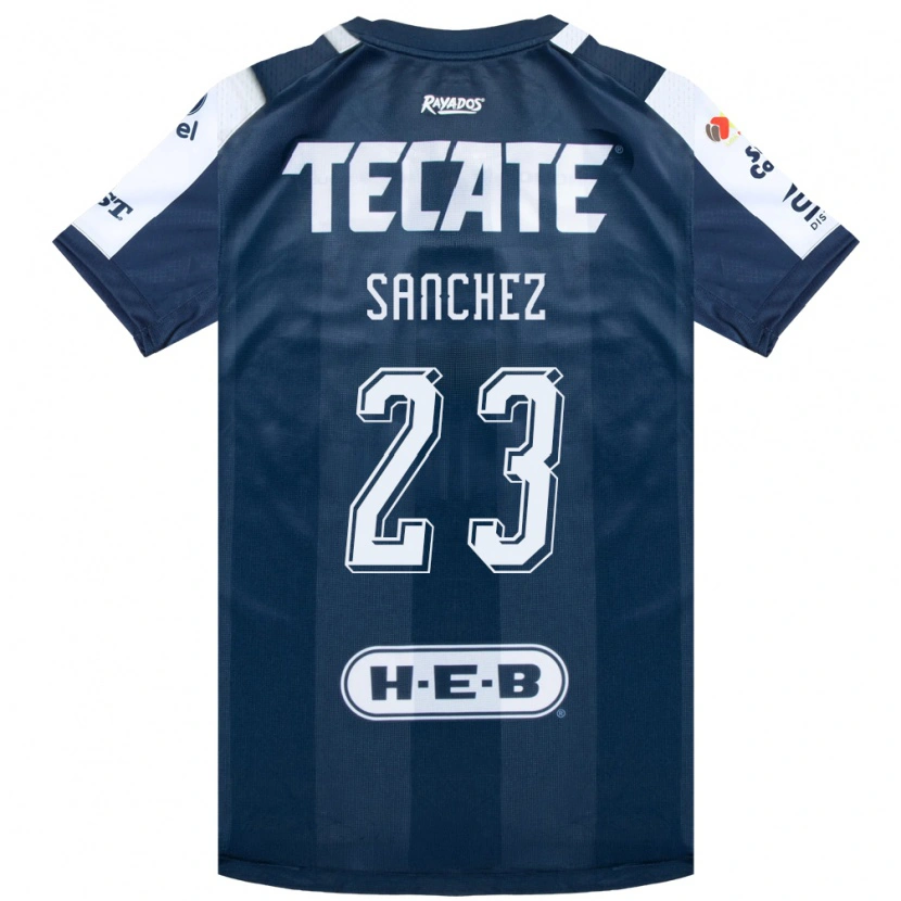Danxen Herren Gustavo Sanchez #23 Tintenblau Weiß Rot Heimtrikot Trikot 2026/27 T-Shirt