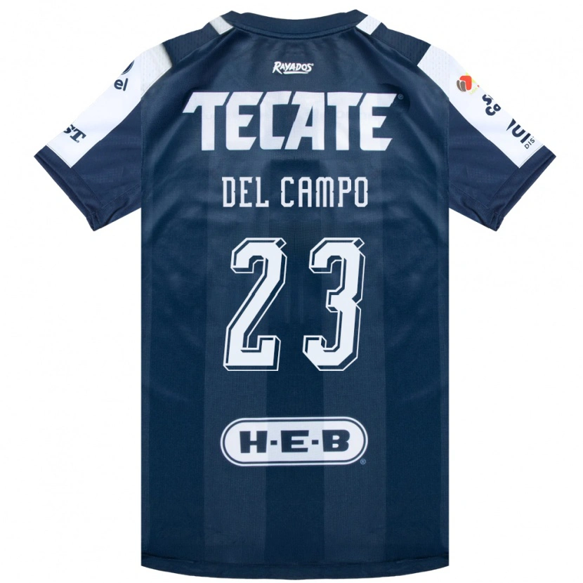 Danxen Herren Valeria Del Campo #23 Tintenblau Weiß Rot Heimtrikot Trikot 2026/27 T-Shirt
