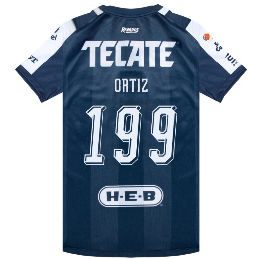 Danxen Herren Luis Ortiz #199 Tintenblau Weiß Rot Heimtrikot Trikot 2026/27 T-Shirt