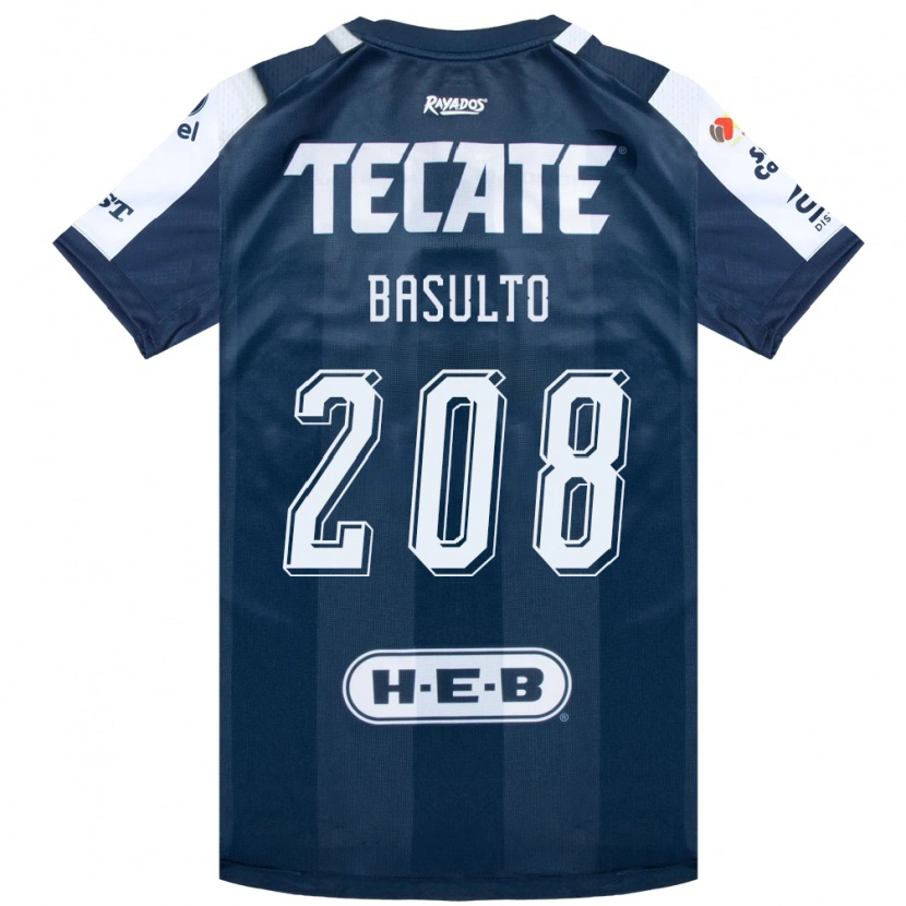 Danxen Herren Luis Basulto #208 Tintenblau Weiß Rot Heimtrikot Trikot 2026/27 T-Shirt