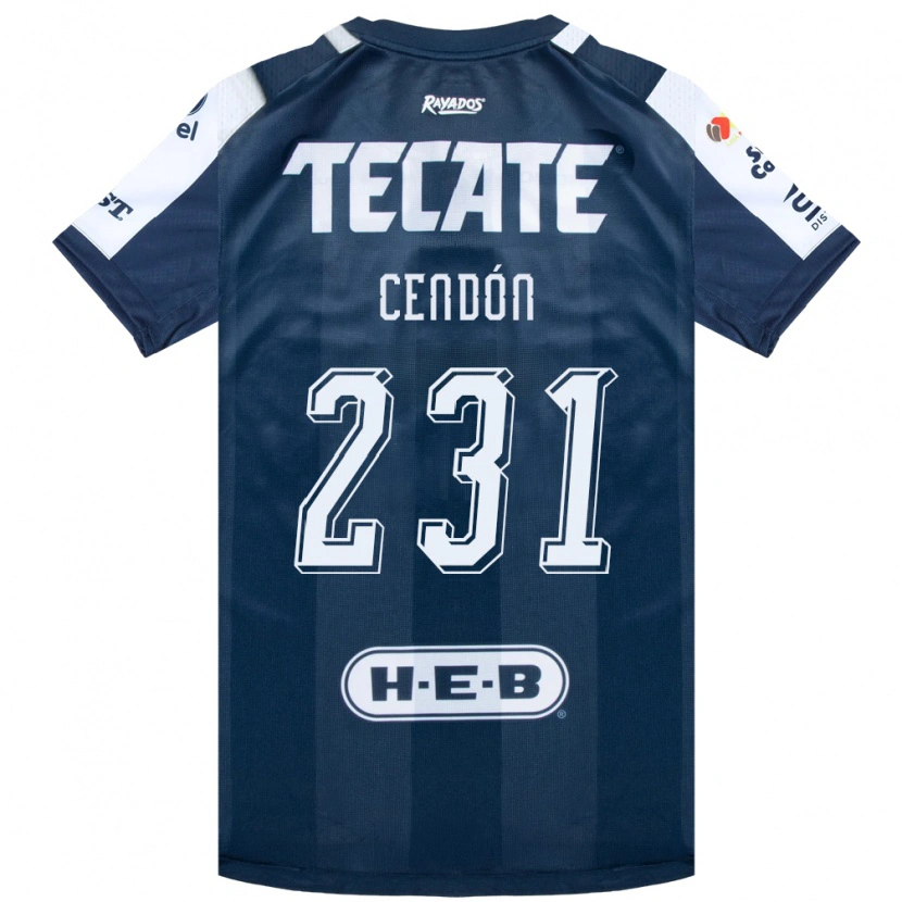 Danxen Herren Maximiliano Cendón #231 Tintenblau Weiß Rot Heimtrikot Trikot 2026/27 T-Shirt