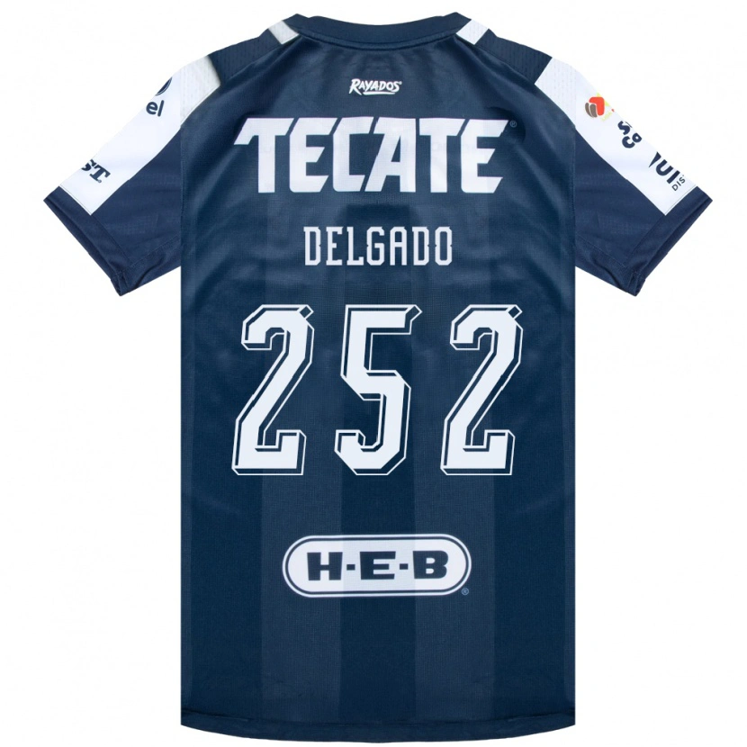 Danxen Herren Jorge Delgado #252 Tintenblau Weiß Rot Heimtrikot Trikot 2026/27 T-Shirt