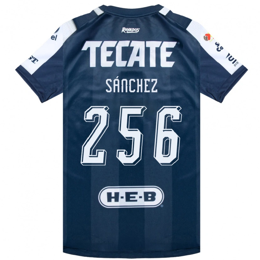 Danxen Herren Adán Sánchez #256 Tintenblau Weiß Rot Heimtrikot Trikot 2026/27 T-Shirt