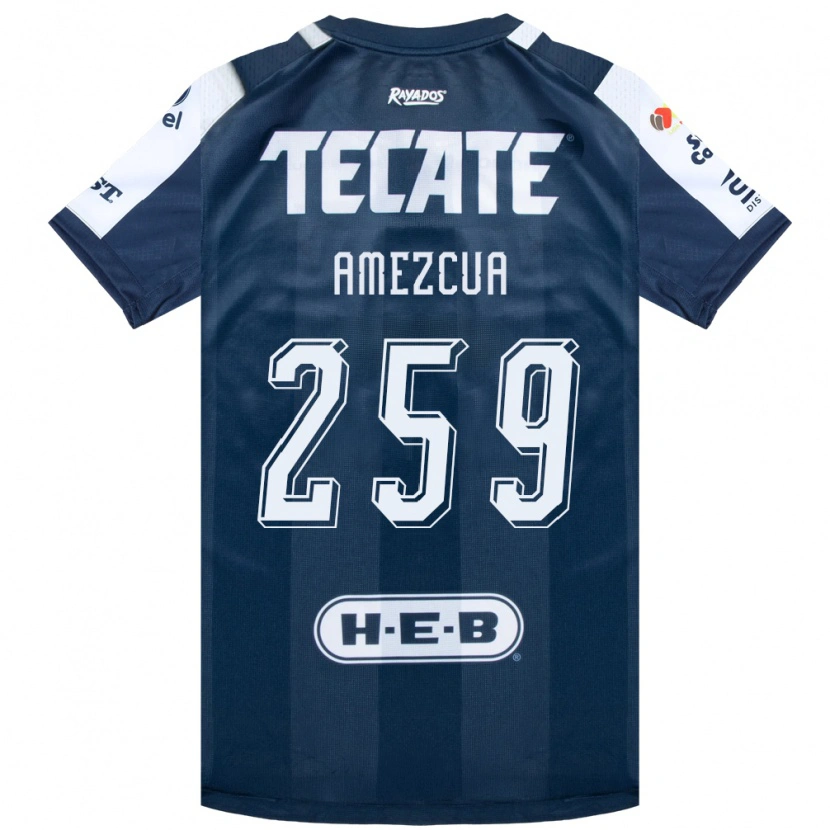 Danxen Herren Ángel Amezcua #259 Tintenblau Weiß Rot Heimtrikot Trikot 2026/27 T-Shirt