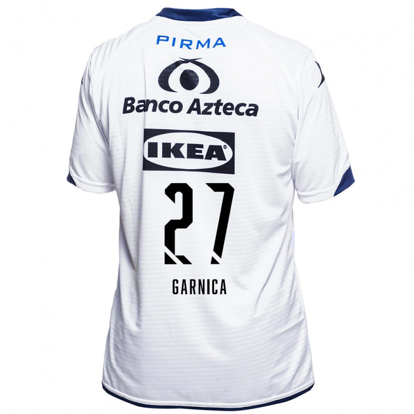 Danxen Herren Brayan Garnica #27 Weiß Schwarz Blau Heimtrikot Trikot 2026/27 T-Shirt