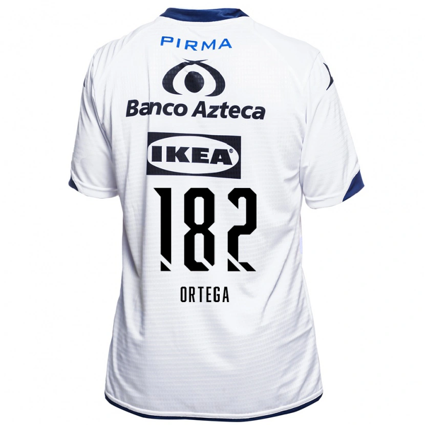 Danxen Herren Yael Ortega #182 Weiß Schwarz Blau Heimtrikot Trikot 2026/27 T-Shirt