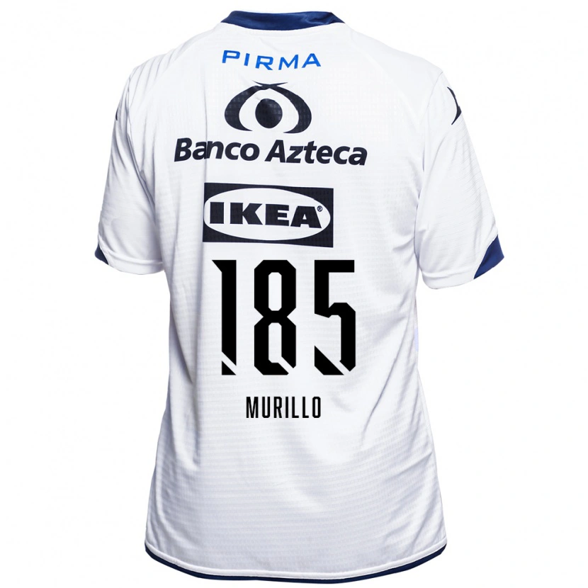 Danxen Herren Keoki Murillo #185 Weiß Schwarz Blau Heimtrikot Trikot 2026/27 T-Shirt