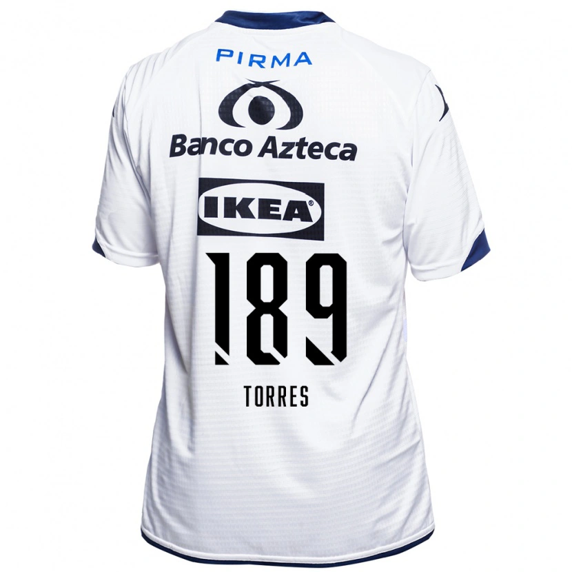 Danxen Herren Dylan Torres #189 Weiß Schwarz Blau Heimtrikot Trikot 2026/27 T-Shirt