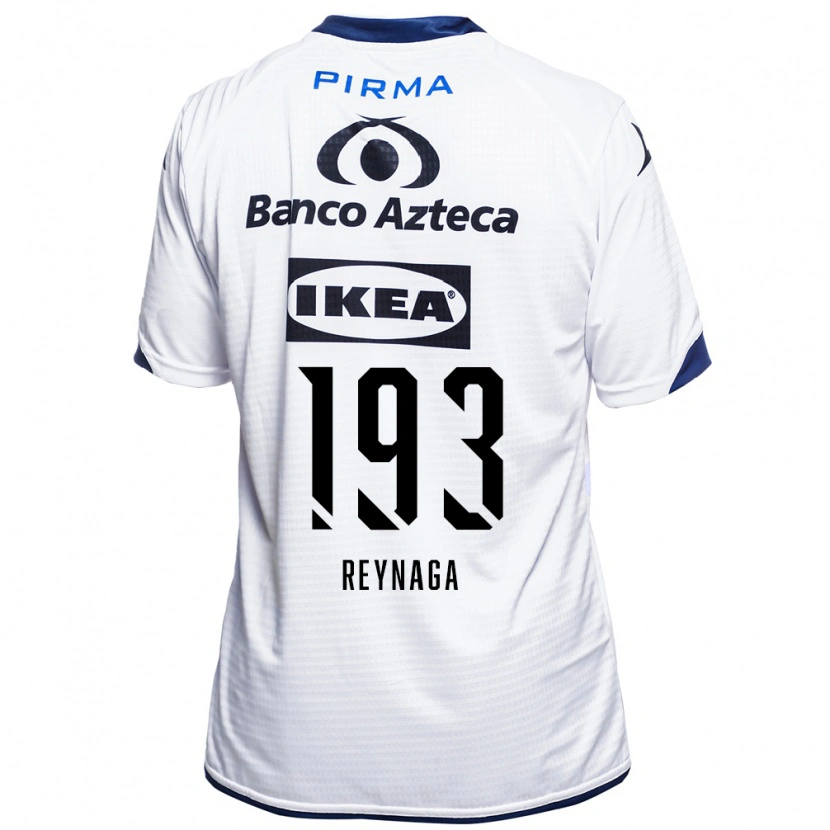Danxen Herren Adolfo Reynaga #193 Weiß Schwarz Blau Heimtrikot Trikot 2026/27 T-Shirt