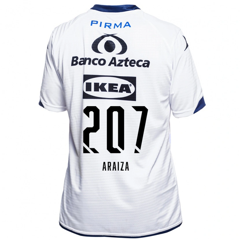Danxen Herren Daniel Araiza #207 Weiß Schwarz Blau Heimtrikot Trikot 2026/27 T-Shirt