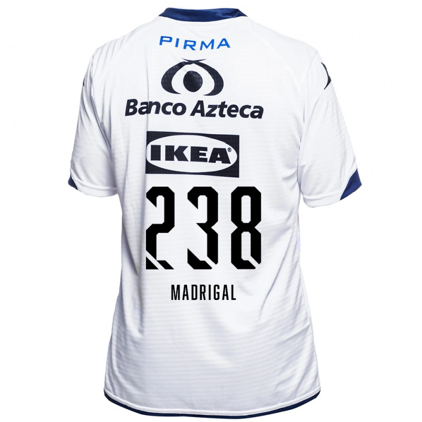 Danxen Herren David Madrigal #238 Weiß Schwarz Blau Heimtrikot Trikot 2026/27 T-Shirt