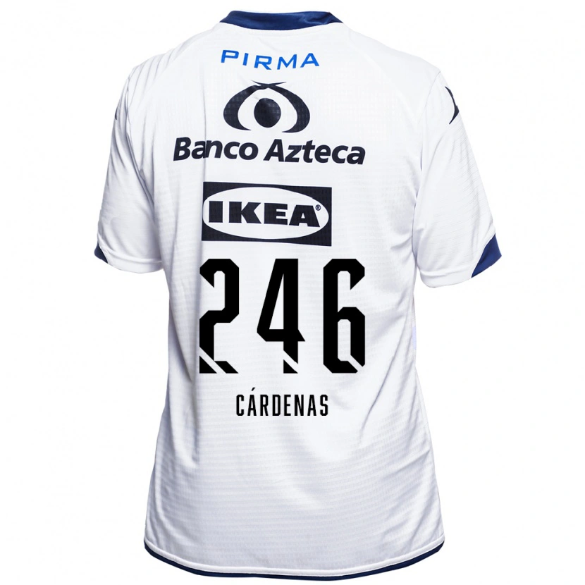 Danxen Herren Enrique Cárdenas #246 Weiß Schwarz Blau Heimtrikot Trikot 2026/27 T-Shirt