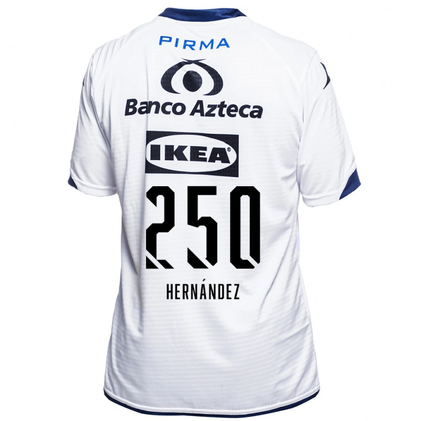 Danxen Herren Arvin Hernández #250 Weiß Schwarz Blau Heimtrikot Trikot 2026/27 T-Shirt