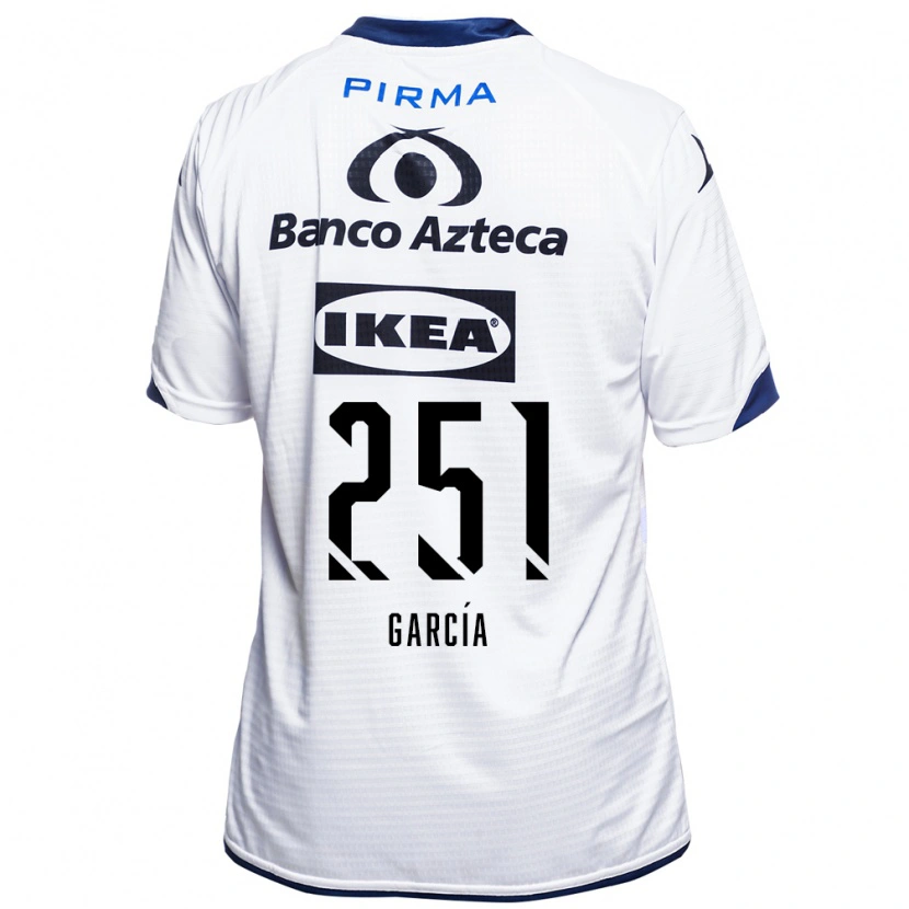 Danxen Herren John García #251 Weiß Schwarz Blau Heimtrikot Trikot 2026/27 T-Shirt