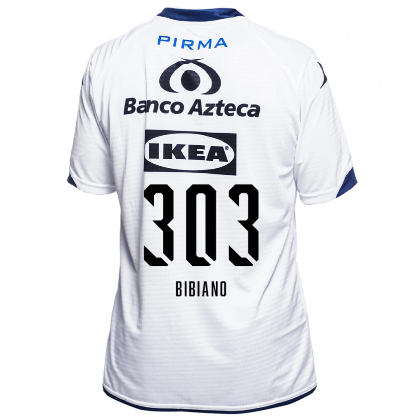 Danxen Herren Christiano Bibiano #303 Weiß Schwarz Blau Heimtrikot Trikot 2026/27 T-Shirt