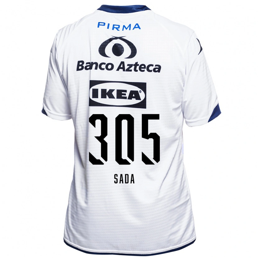 Danxen Herren Jorge Sada #305 Weiß Schwarz Blau Heimtrikot Trikot 2026/27 T-Shirt