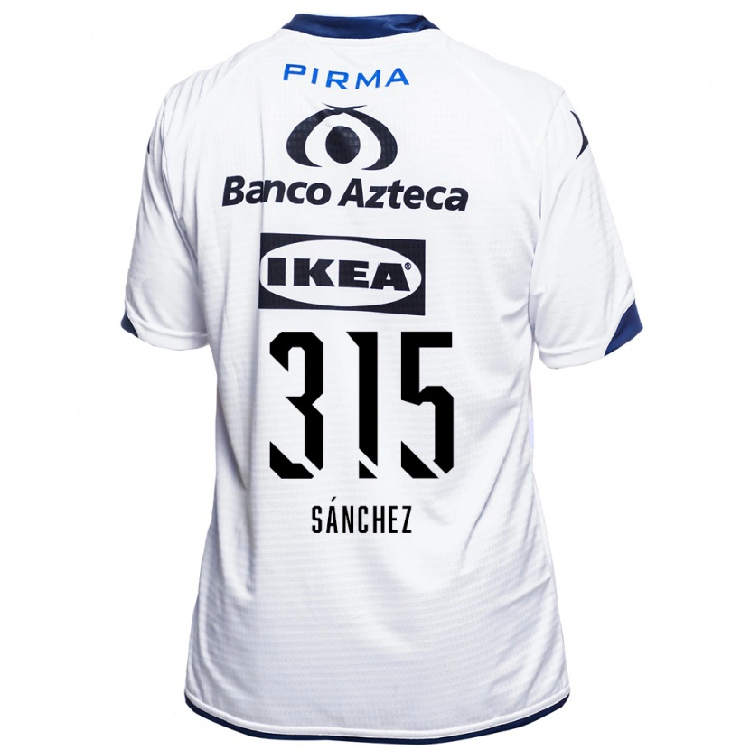 Danxen Herren Santiago Sánchez #315 Weiß Schwarz Blau Heimtrikot Trikot 2026/27 T-Shirt