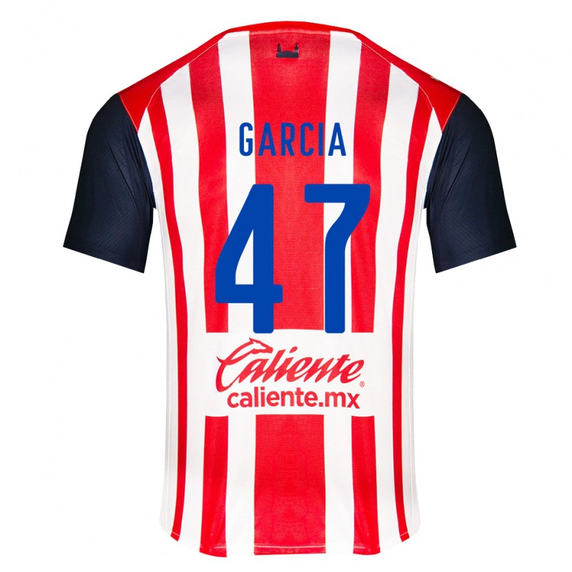 Danxen Herren Gael García #47 Rot Schwarz Weiß Heimtrikot Trikot 2026/27 T-Shirt