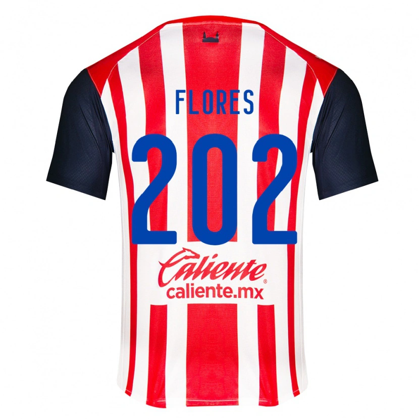 Danxen Herren Daniel Flores #202 Rot Schwarz Weiß Heimtrikot Trikot 2026/27 T-Shirt