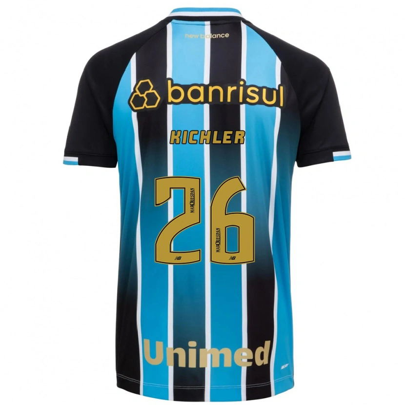 Danxen Herren Paola Kichler #26 Blau Braun Schwarz Heimtrikot Trikot 2026/27 T-Shirt