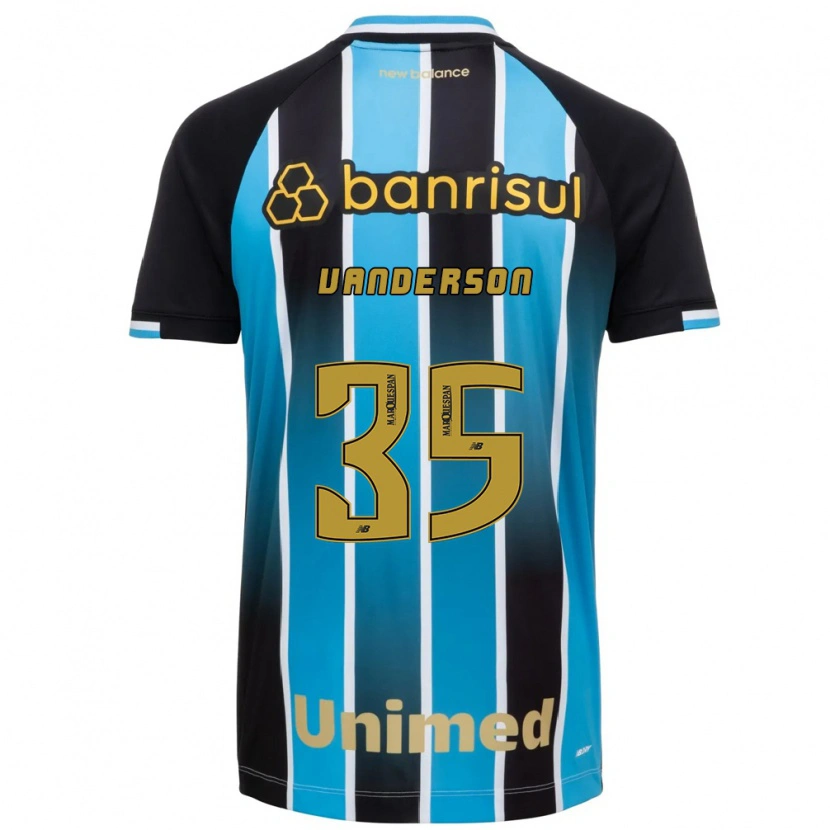 Danxen Herren Vanderson #35 Blau Braun Schwarz Heimtrikot Trikot 2026/27 T-Shirt