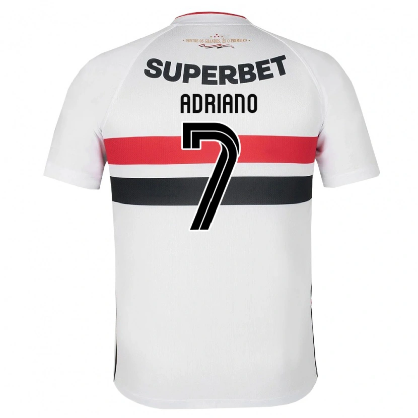 Danxen Herren João Adriano #7 Weiß Rot Schwarz Heimtrikot Trikot 2026/27 T-Shirt