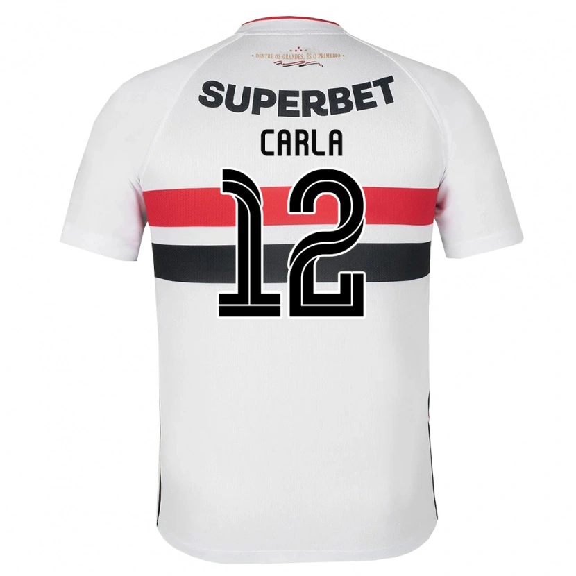 Danxen Herren Carla Maria Da Silva #12 Weiß Rot Schwarz Heimtrikot Trikot 2026/27 T-Shirt