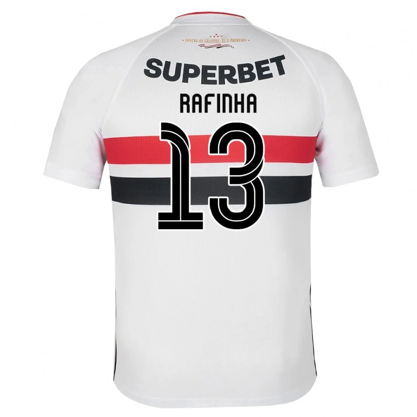 Danxen Herren Rafinha #13 Weiß Rot Schwarz Heimtrikot Trikot 2026/27 T-Shirt