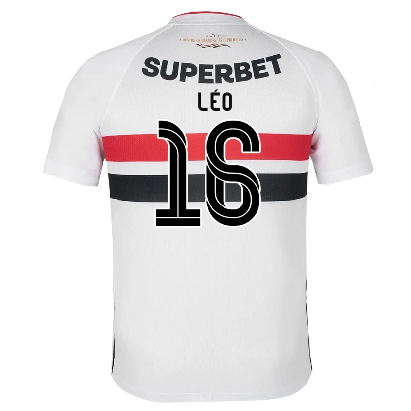 Danxen Herren Leo #16 Weiß Rot Schwarz Heimtrikot Trikot 2026/27 T-Shirt