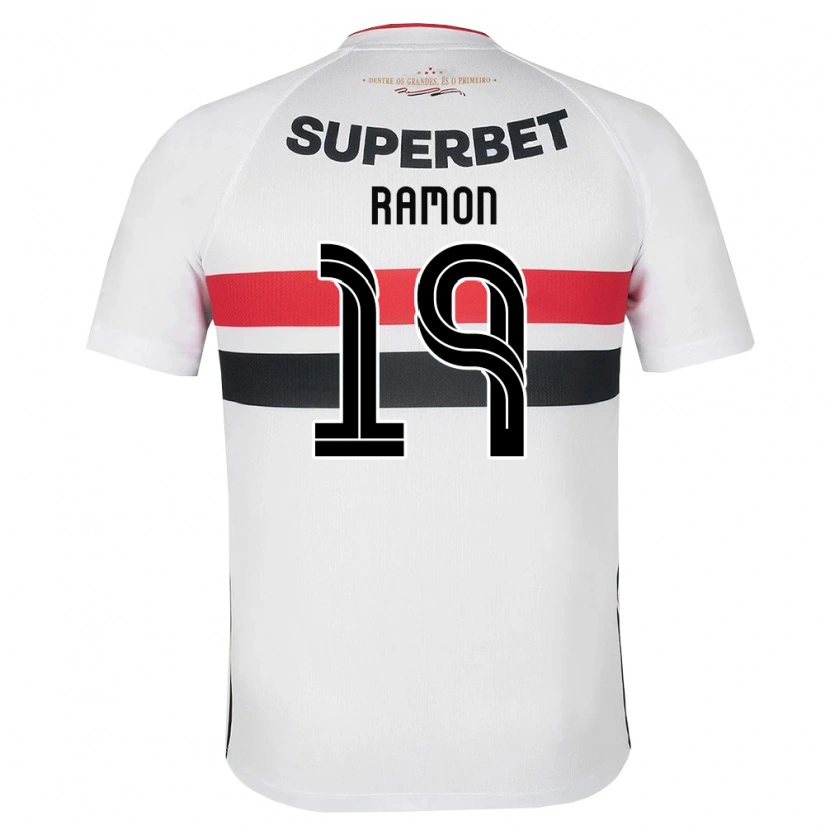 Danxen Herren Lucas Ramon #19 Weiß Rot Schwarz Heimtrikot Trikot 2026/27 T-Shirt