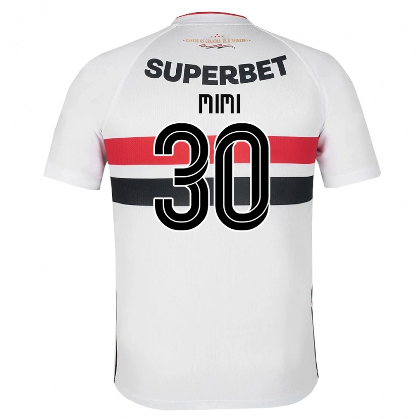 Danxen Herren Mimi #30 Weiß Rot Schwarz Heimtrikot Trikot 2026/27 T-Shirt