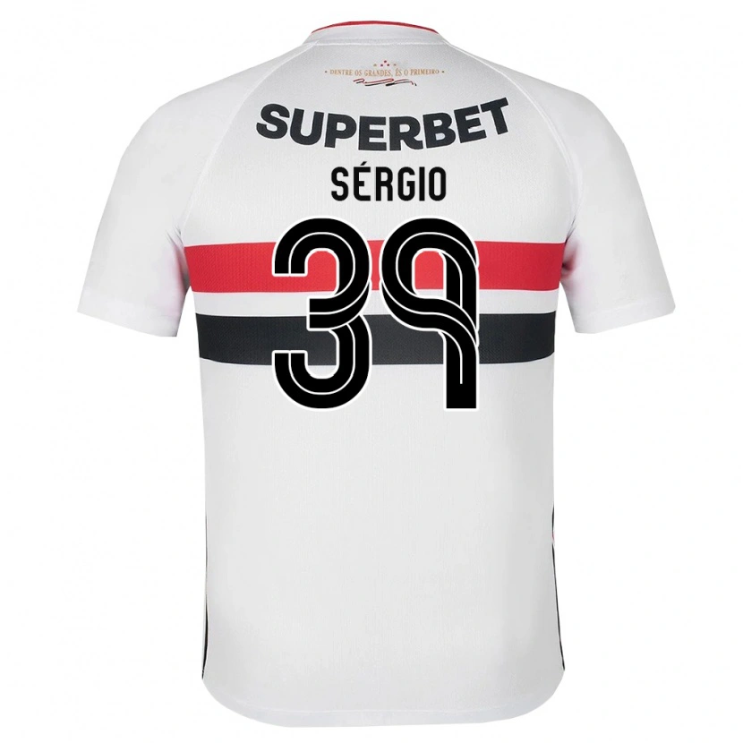 Danxen Herren Paulinho #39 Weiß Rot Schwarz Heimtrikot Trikot 2026/27 T-Shirt