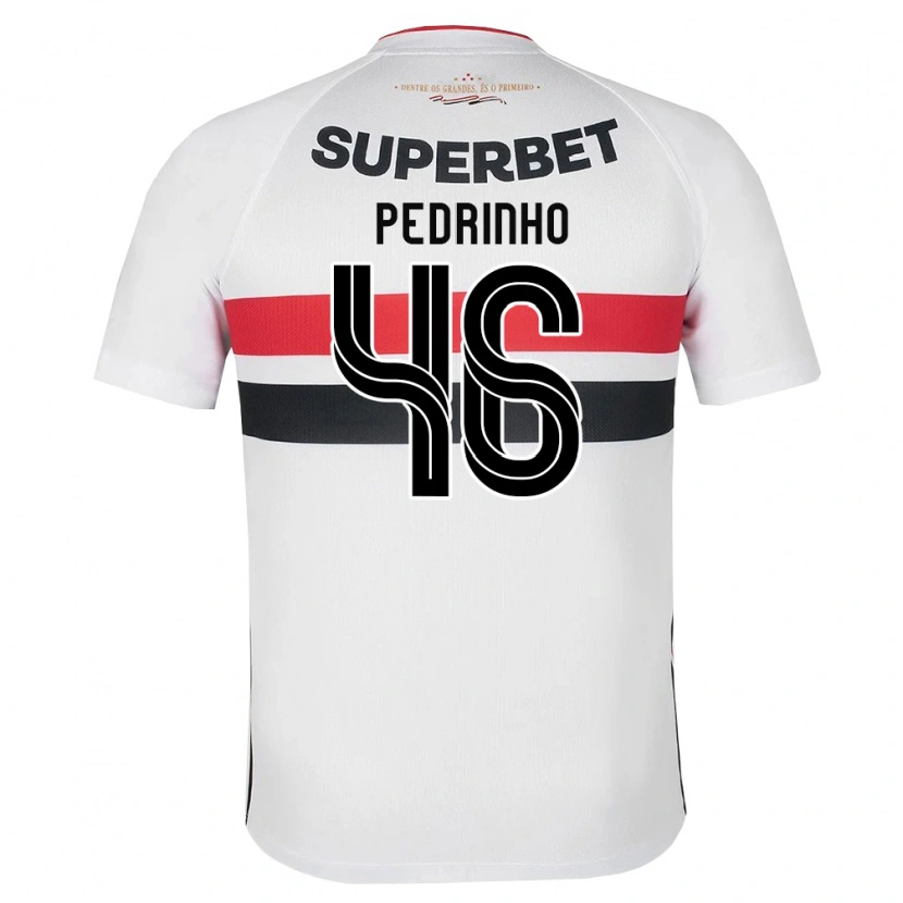 Danxen Herren Pedro Ferreira #46 Weiß Rot Schwarz Heimtrikot Trikot 2026/27 T-Shirt