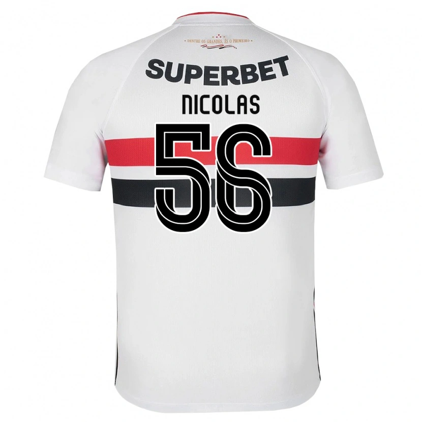 Danxen Herren Nicolas Bosshardt #56 Weiß Rot Schwarz Heimtrikot Trikot 2026/27 T-Shirt