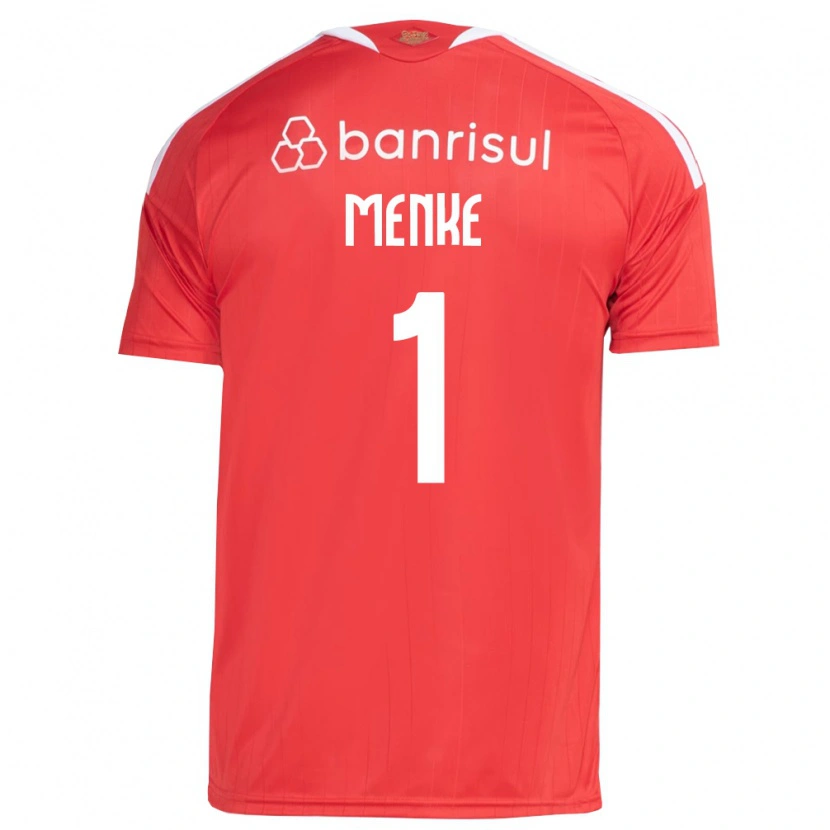 Danxen Herren Henrique Menke #1 Rot Weiß Heimtrikot Trikot 2026/27 T-Shirt